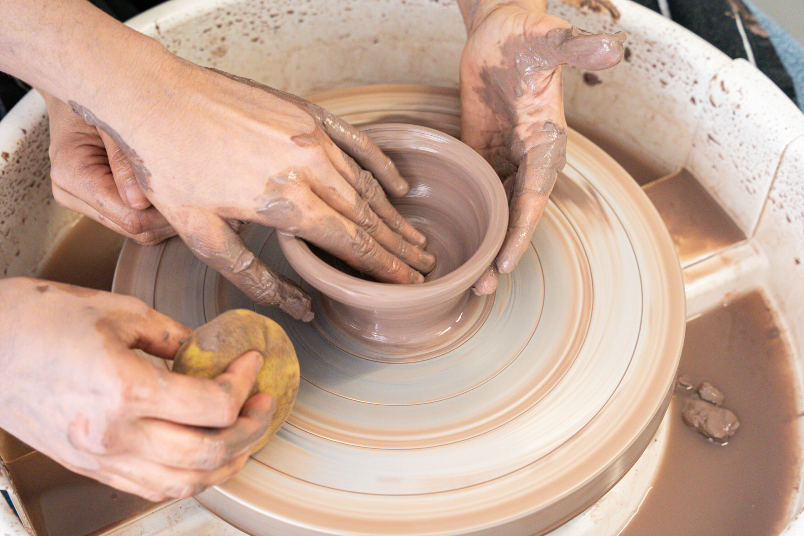 Machine en céramique à tour de poterie pour enfants