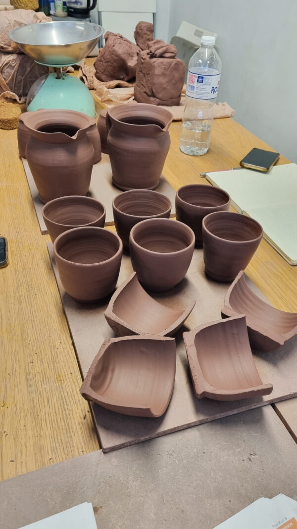 Pièces tournées pour l'épreuve quantitative du CAP tournage